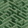 Josephine Munsey Rose & Thorn Labyrinth Wallpaper Green 2 Josephine Munsey Rose & Thorn Labyrinth Wallpaper Green