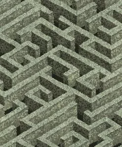 Josephine Munsey Labyrinth Wallpaper Eucalyptus Les Jardins Royaux