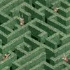 Josephine Munsey Labyrinth With Deer Wallpaper