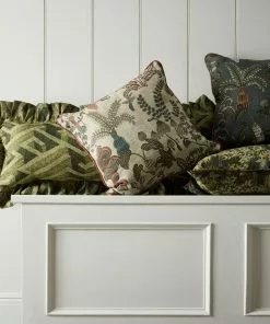 Josephine Munsey New Broccoli Canopy Fabric Cushion