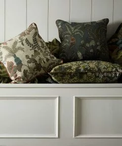 Josephine Munsey Woodland Floor Fabric Cushion Stone 9 Josephine Munsey Woodland Floor Fabric Cushion Stone