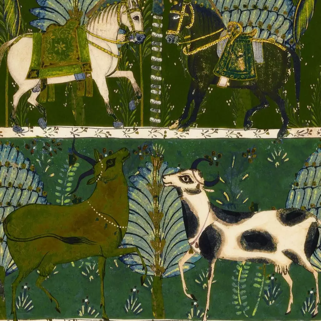 Mind The Gap New Woodstock Collection, Carnaval Green Wallpaper 3 Mind The Gap New Woodstock Collection, Carnaval Green Wallpaper