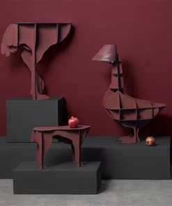 Ibride Junon - Illuminated Goose Bedside Table & Lamp