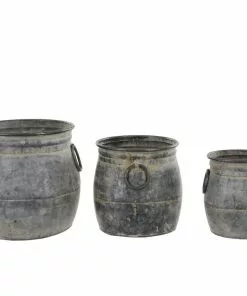 London Ornaments Ollam Pots Set Of Three Blue Skies Ahead
