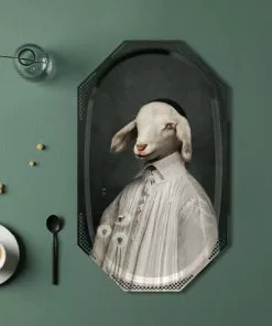 Ibride L'Agneau Ellipse Wall Trays Wall Art