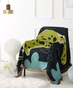 Memphis To Miami Stray Studio Blankets And Throws - Leo