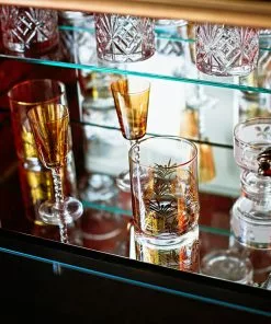 Lady Griddilebone Leopardess Vintage Drinks Cabinet Rose & Thorn