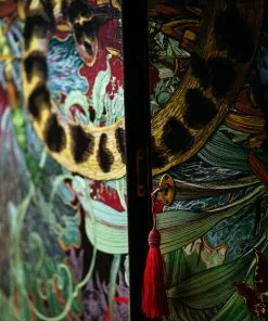 Lady Griddilebone Leopardess Vintage Drinks Cabinet Rose & Thorn