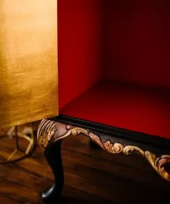 Lady Griddilebone Leopardess Vintage Drinks Cabinet Rose & Thorn