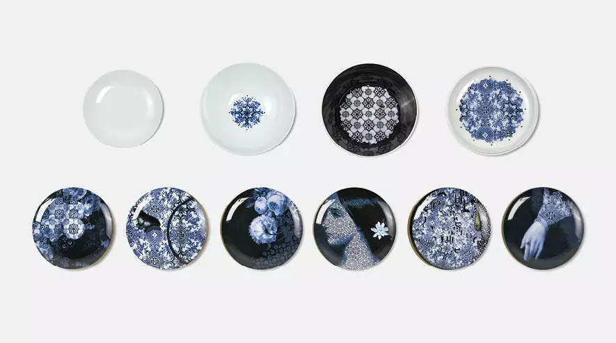 Ibride Luso Stackable Set Rose & Thorn 14 Ibride Luso Stackable Set Rose & Thorn