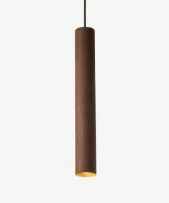 Thedesignyarduk The Craftsman ROEST 45 VERTICAL PENDANTS NATURAL & ZINC - Graypants Lighting