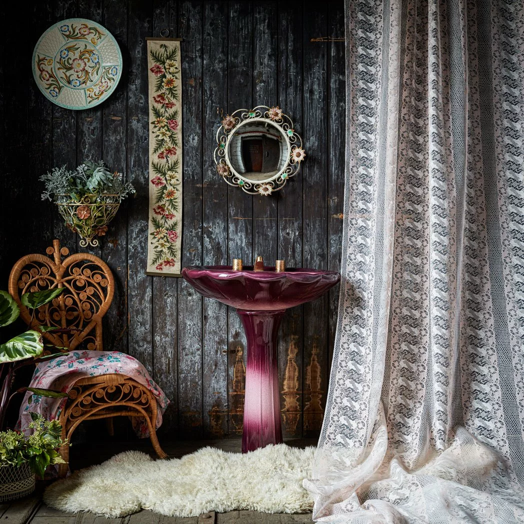 The Monkey Puzzle Tree 'Body Lace' Voile Nude Pink By Sarah Jane Palmer 3 The Monkey Puzzle Tree 'Body Lace' Voile Nude Pink By Sarah Jane Palmer