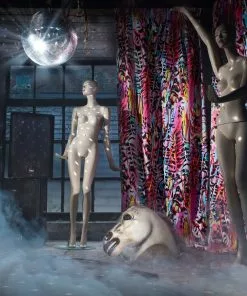 The Monkey Puzzle Tree New 'Rita Does Jazz' Velvet By Sarah Thornton