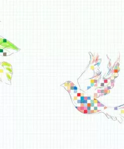 The Monkey Puzzle Tree 'She Chose Science' Superwide Wallpaper By Sarah Thornton