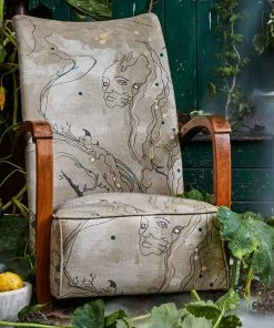 The Monkey Puzzle Tree Metamorphosis Linen Union By Kirsty Greenwood