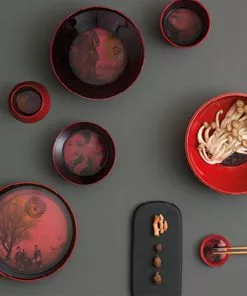 Les Jardins Royaux Ibride Ming Stackable Serving Set