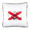 Mind The Gap Havana Tropicana Naval Flag II / Madagascar Linen Cushion