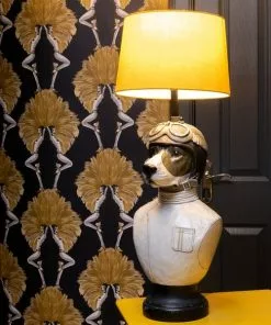 The Graduate Collection New Showgirls Wallpaper Metallic Gold Mustard & Black