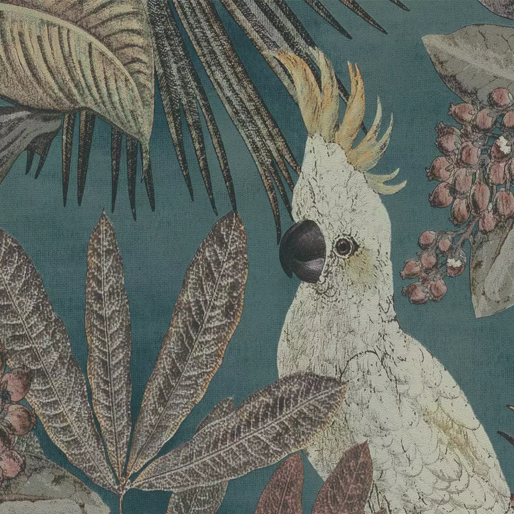 Thedesignyarduk Panthera Cockatoo White Wallpaper Memphis To Miami 9 Thedesignyarduk Panthera Cockatoo White Wallpaper Memphis To Miami