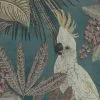 BN Panthera Cockatoo Print Wallpaper - Teal