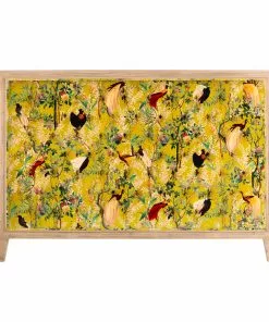 Mind The Gap Les Jardins Royaux MTG FURNITURE - TUFTED HEADBOARD - ROYAL GARDEN GREEN VELVET