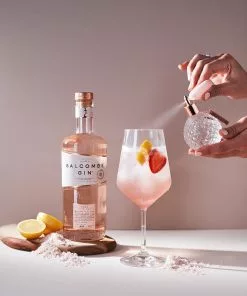 Blue Skies Ahead Salcombe Gin Rose Seamist Liquid Garnish