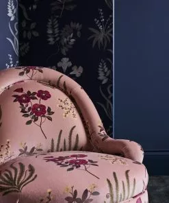 Liberty Fabrics Botanical Flora Wellington Velvet Fabric, Lacquer New