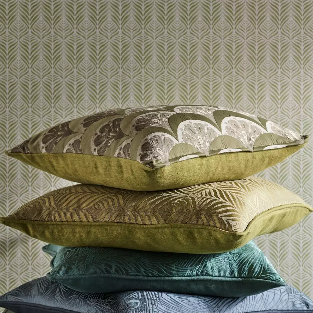 Liberty Fabrics Deco Scallop Multi Jacquard Fabric, Pewter New 8 Liberty Fabrics Deco Scallop Multi Jacquard Fabric, Pewter New