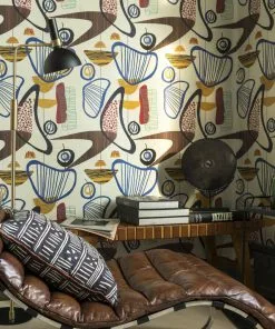 Mind The Gap Suspended Forms Wallpaper Memphis To Miami