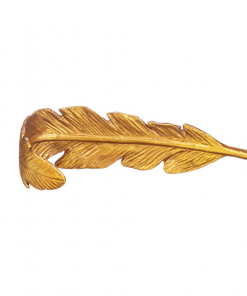 Sass & Belle Gold Feather Wall Hook