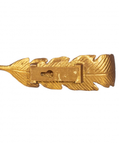 Sass & Belle Gold Feather Wall Hook