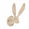 London Ornaments Les Jardins Royaux Small Cream Hare Hook