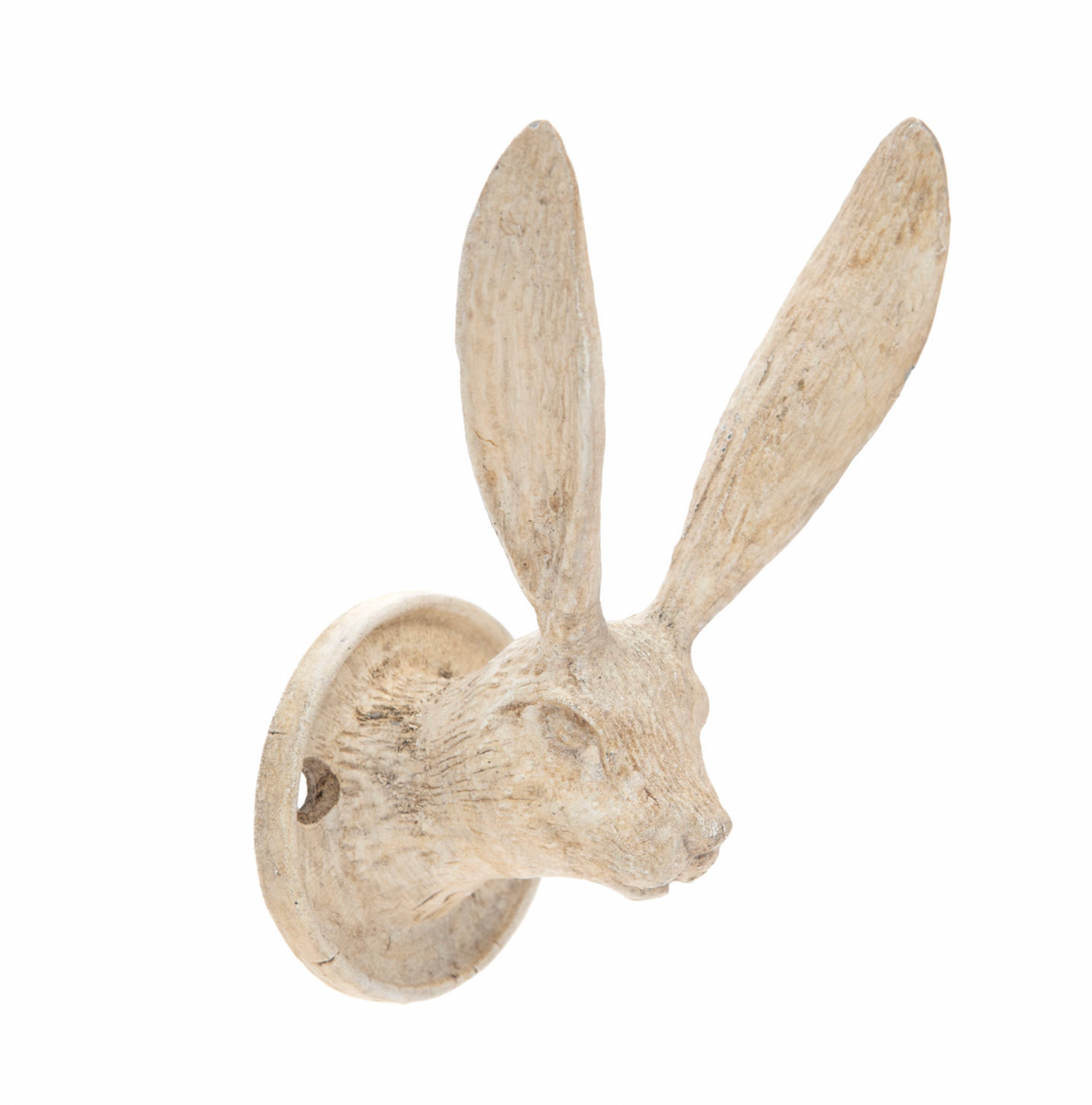 London Ornaments Les Jardins Royaux Small Cream Hare Hook 3 London Ornaments Les Jardins Royaux Small Cream Hare Hook