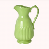 Rice By Rice Large Neon Green Ceramic Jug 2 Rice By Rice Large Neon Green Ceramic Jug