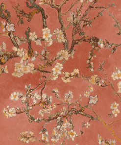 BN Van Gogh Wallpaper - Almond Blossom Snow White