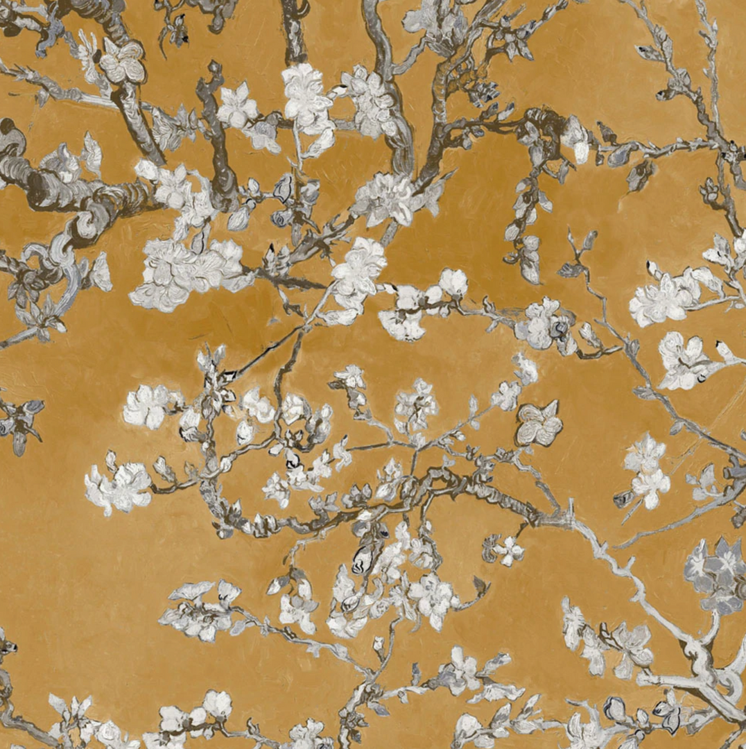 BN Van Gogh Wallpaper - Almond Blossom White Mint Les Jardins Royaux 11 BN Van Gogh Wallpaper - Almond Blossom White Mint Les Jardins Royaux
