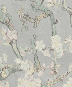 BN Van Gogh Wallpaper - Almond Blossom White Mint Les Jardins Royaux 29 BN Van Gogh Wallpaper - Almond Blossom White Mint Les Jardins Royaux