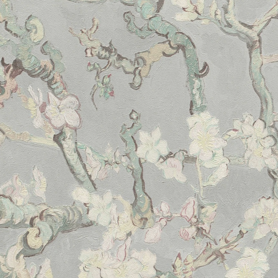 BN Van Gogh Wallpaper - Almond Blossom White Mint Les Jardins Royaux 14 BN Van Gogh Wallpaper - Almond Blossom White Mint Les Jardins Royaux