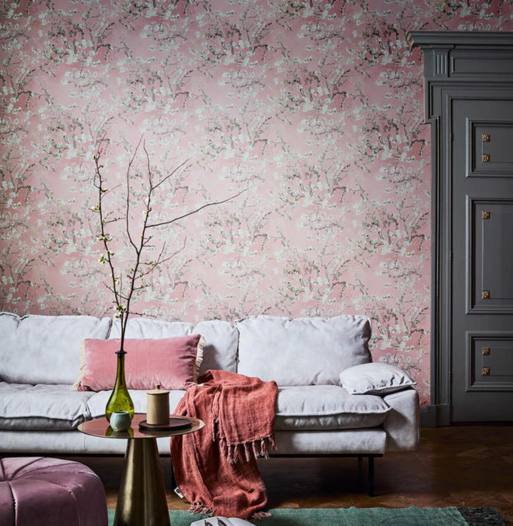 BN Van Gogh Wallpaper - Almond Blossom White Mint Les Jardins Royaux 17 BN Van Gogh Wallpaper - Almond Blossom White Mint Les Jardins Royaux