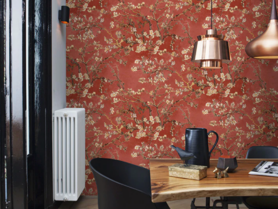 BN Van Gogh Wallpaper - Almond Blossom White Mint Les Jardins Royaux 16 BN Van Gogh Wallpaper - Almond Blossom White Mint Les Jardins Royaux