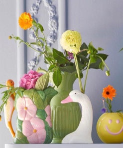 Rice By Rice Large Neon Green Ceramic Jug