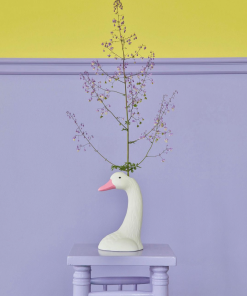 Rice DK Swan Head Ceramic Vase