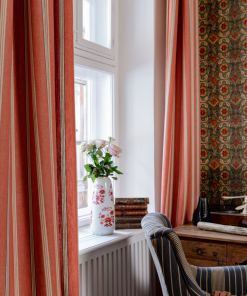 Mind The Gap Woodstock Fabrics, Oregon Stripes Linen