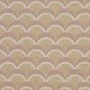Liberty Fabrics Deco Scallop Multi Jacquard Fabric, Lacquer