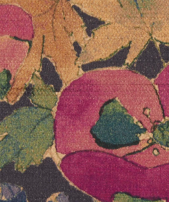 Liberty Fabrics Faria Flowers Vintage Velvet, Dragonfly & Blackberry