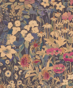 Liberty Fabrics Faria Flowers Vintage Velvet, Lichen & Marigold New 18 Liberty Fabrics Faria Flowers Vintage Velvet, Lichen & Marigold New