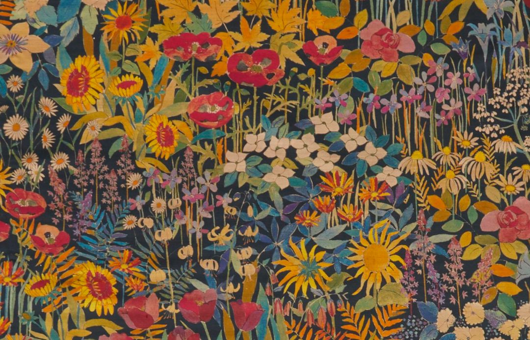 Liberty Fabrics Faria Flowers Vintage Velvet, Lichen & Marigold New 5 Liberty Fabrics Faria Flowers Vintage Velvet, Lichen & Marigold New