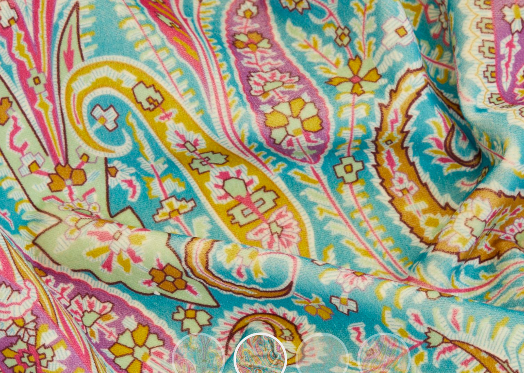 Liberty Fabrics New Felix Raison Cotton Velvet, Lacquer 10 Liberty Fabrics New Felix Raison Cotton Velvet, Lacquer