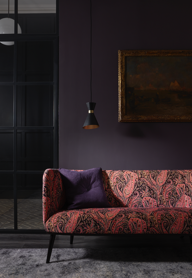 Liberty Fabrics New Felix Raison Cotton Velvet, Lacquer 18 Liberty Fabrics New Felix Raison Cotton Velvet, Lacquer