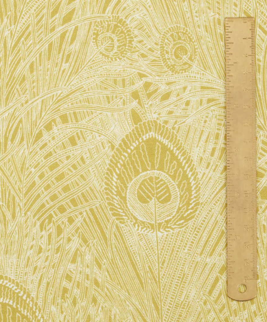 Liberty Fabrics Hebe Marlow Linen Fabric In Lichen Chartreuse New 6 Liberty Fabrics Hebe Marlow Linen Fabric In Lichen Chartreuse New